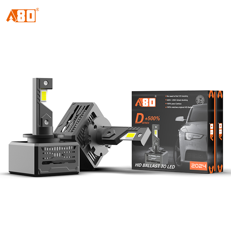 A80-AR2 LED Headlight Bulbs | D1S 12V D1S D2S D3S D4S D5S 50000Lm 6000K