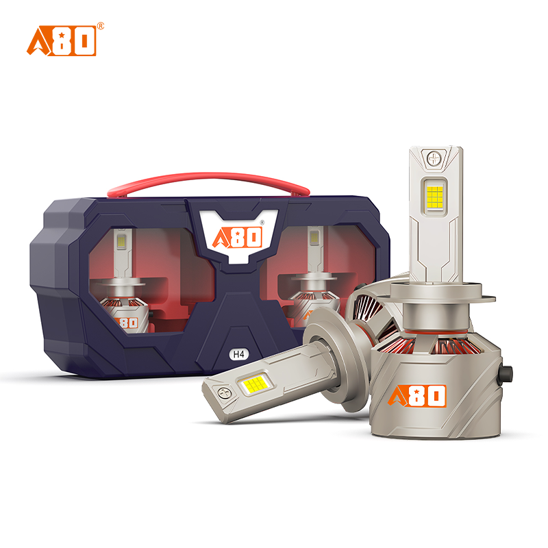 A80-A14 Car LED Headlight Bulbs |220W 22000/12000LM 6000K