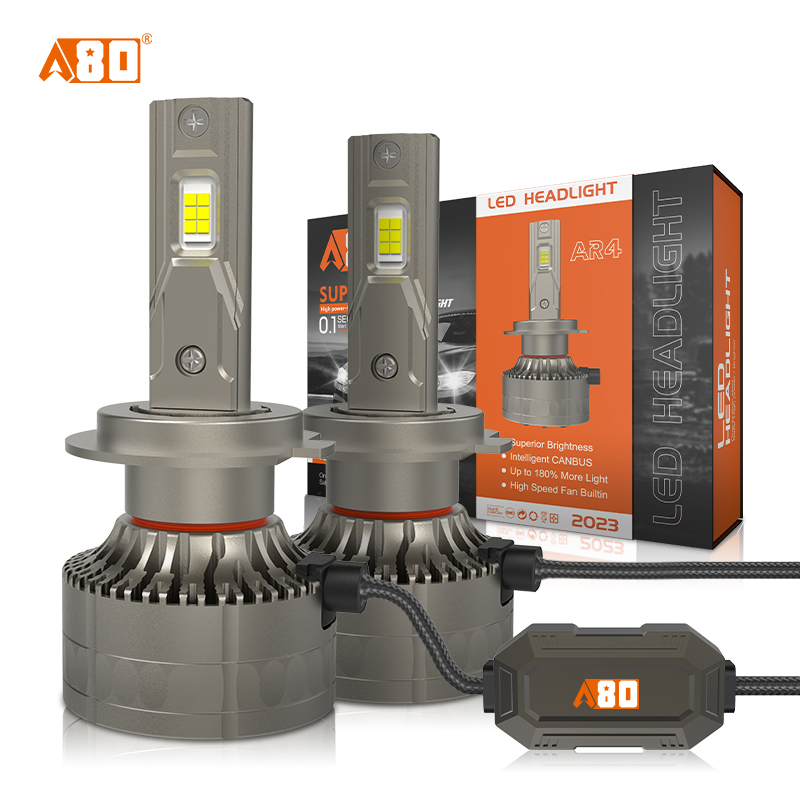 A80-AR4 LED Headlight Bulbs | 130W 12000LM 6000K