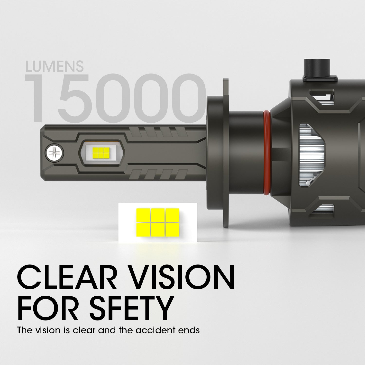 A80-AR6 LED Headlight Bulbs |150W 6000K 15KLM H1 H7 H11