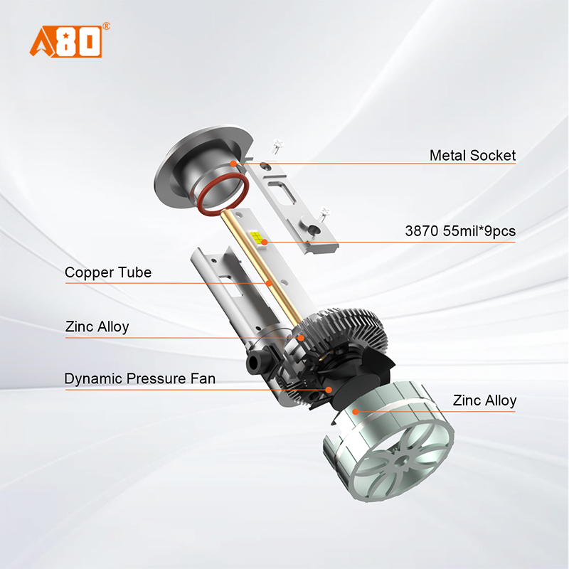 A80-AR11 LED Headlight Bulbs | High Low Beam 6000K White Dc12v 130W 13000Lm