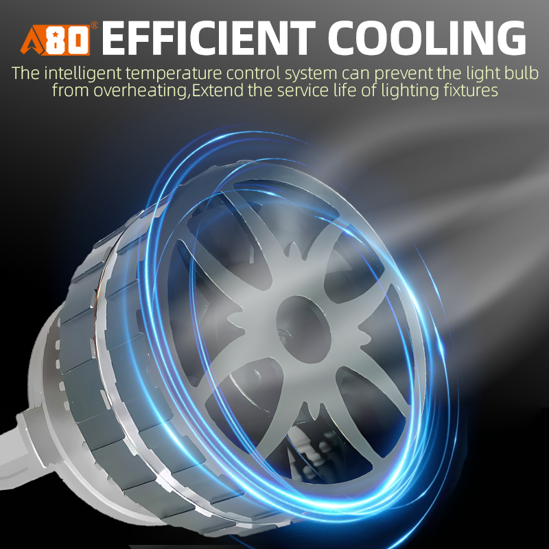 A80-AR11 LED Headlight Bulbs | High Low Beam 6000K White Dc12v 130W 13000Lm