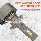 A80-AR4 LED Headlight Bulbs | 130W 12000LM 6000K