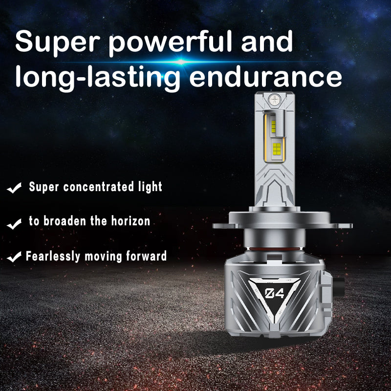 A80-E4 Car LED Headlight Bulbs | 200W 20000LM 6000K