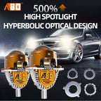 A80-GT1 Car LED Dual-light Lens Headlight