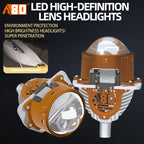A80-GT2 Car LED Dual-light Lens Headlight