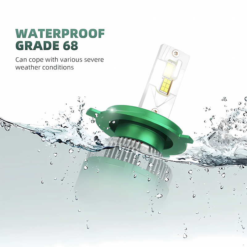 A80-K14 Car LED Headlight Bulbs CANBUS |with Turbo Fan 160W