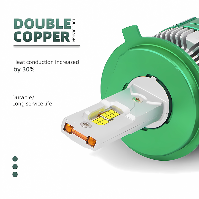 A80-K14 Car LED Headlight Bulbs CANBUS |with Turbo Fan 160W