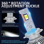 A80 N6 Super Power 250w 25000lm 3 Copper Tubes Led Car Headlight Bulbs