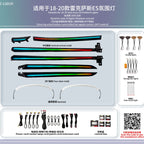 A80 Lexus ES Ambient Lighting Kit | Dynamic Phantom / RGB Series OEM-Fit Interior Ambient Light Upgrade