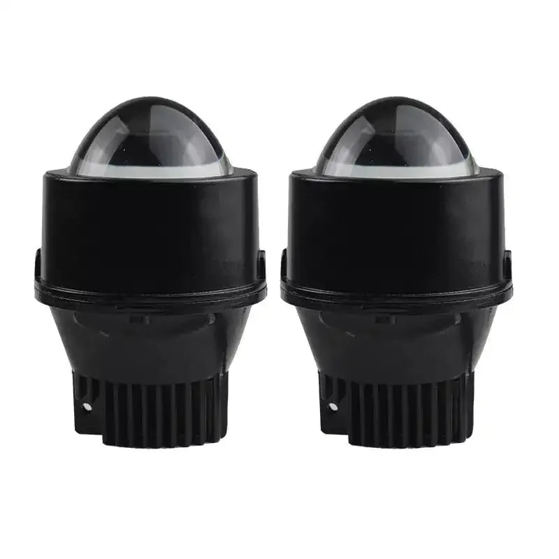 A80 F80 3.0-Inch Bi-LED Projector Lens Fog Light – 80W/Pair 13000LM Dual Beam Focused Cut-Off Car Retrofit Upgrade