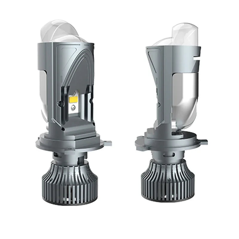 A80 M01K 100W Mini H4 Bi-LED Projector Lens – High/Low Beam Headlight Retrofit, Universal Car & Truck LED Conversion Kit