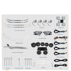 Car starry sky/magic lamp interior ambient light decorative lighting suitable for Mercedes-Benz C-Class w204 2010-2014