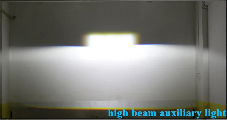 A80 3.0 Inch E12 Bi-LED Projector Headlight – 12000LM Brightness · 102W Power · Clear Cut-Off & Universal Retrofit