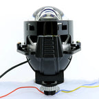 A80 3.0 Inch E12 Bi-LED Projector Headlight – 12000LM Brightness · 102W Power · Clear Cut-Off & Universal Retrofit