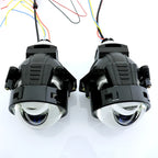 A80 3.0 Inch E12 Bi-LED Projector Headlight – 12000LM Brightness · 102W Power · Clear Cut-Off & Universal Retrofit